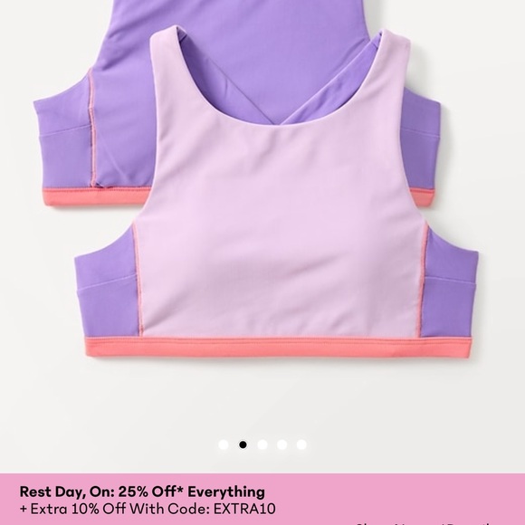 Athleta Girl Reverisble 
Colorblock Bikini - Picture 2 of 7